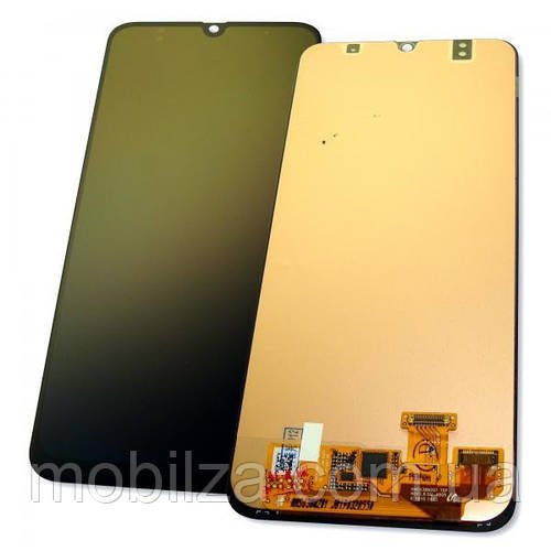 Дисплей Samsung A507 Galaxy A50s (2019) + сенсор, чорний, OLED