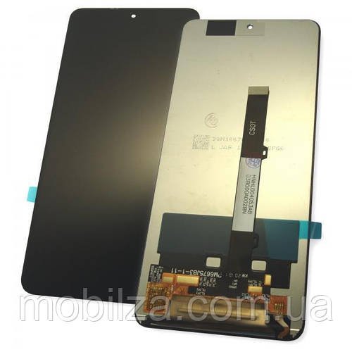 Дисплей Xiaomi Poco X3 Pro (M2102J20SG) з тачскрином, чорний, модуль