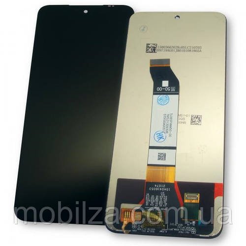 Дисплей + сенсор Xiaomi Redmi Note 10 5G l M2103K19G, чорний