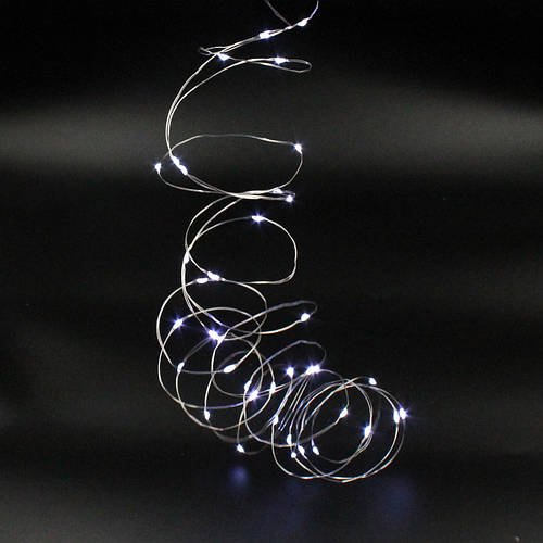 Світлодіодна гірлянда USB + battery box Xmas 100 Led Біла 10 м 220V Лучшая цена