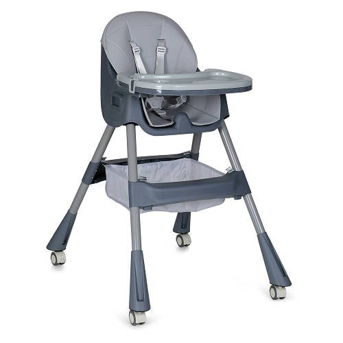Стільчик для годування Bambi M 5722 Gray Сірий