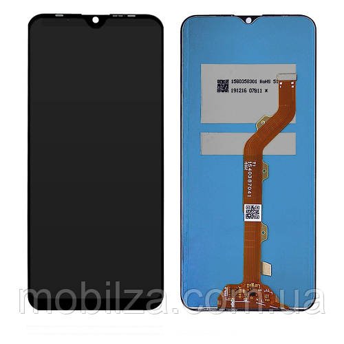 Дисплей Tecno Spark 4 l KC2 + сенсор, чорний