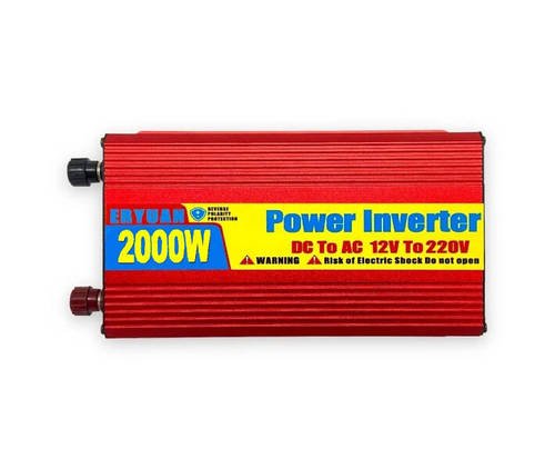 Перетворювач напруги інвертор 2000W з 12V на 220V