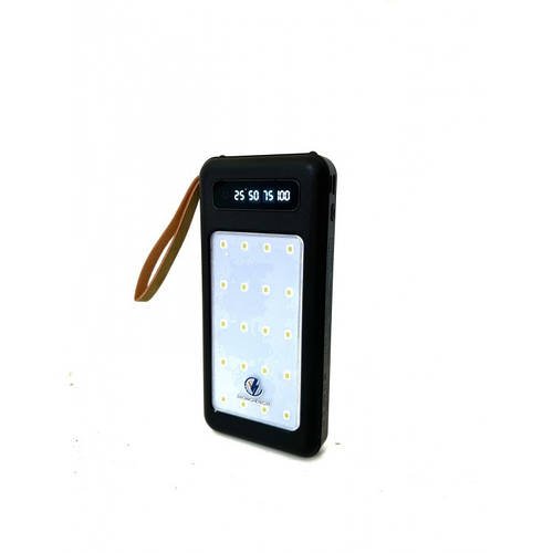 Повербанк Power Bank 10000mAh з дисплеєм type-c USB ліхтариком на панелі та бічним ZHY-520 Лучшая цена