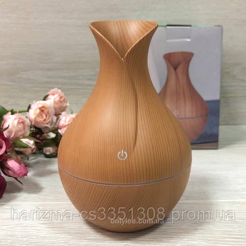 Ультразвуковий зволожувач повітря Mini Atomization Humidifier аромадифузор з LED-підсвіткою
