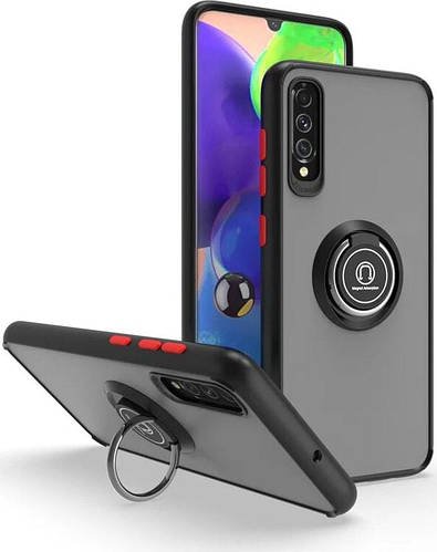 Захисний чохол MatteLuxe Samsung Galaxy A30s A307 (з кільцем) Black