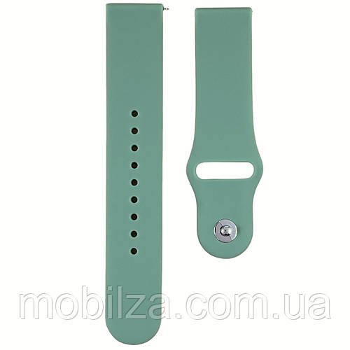 Ремінець силіконовий для Xiaomi Amazfit/Samsung 22mm- фісташковий