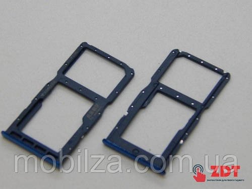 Утримувач (лоток) Сім карти Huawei P30 Lite Blue