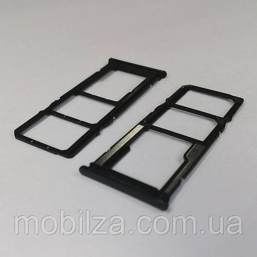 Утримувач (лоток) Сім карти Xiaomi Redmi 8 Black