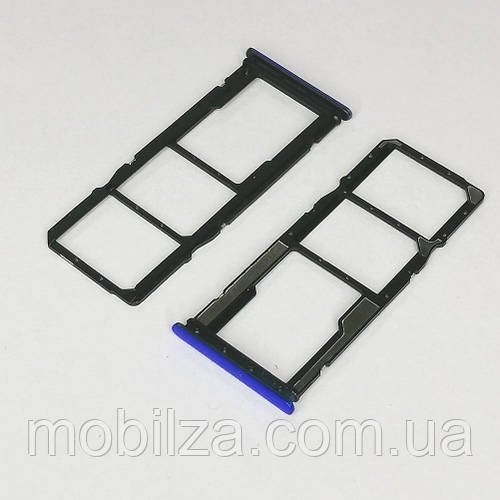 Утримувач (лоток) Сім карти Xiaomi Redmi 9A Blue