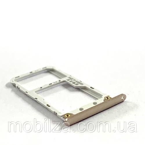 SIM лоток для Xiaomi Redmi Note 5 (m1803e7sg) Gold