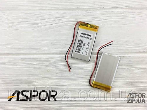 (Mobilza) Універсальний акумулятор 5*35*70мм 2000 mAh (реал. р/р 4*35*67)