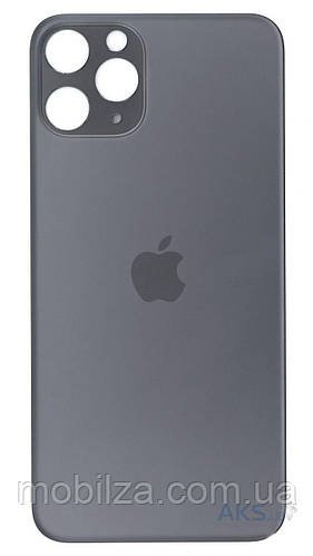 Задня кришка корпусу iPhone 11 Pro (big hole) Black