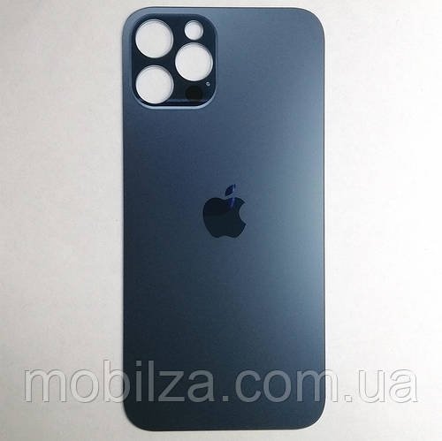 Задня кришка корпусу iPhone 12 Pro (big hole) Blue