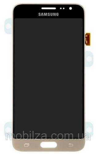 Дисплейний модуль Samsung J320H / J3 Duos 2016 TFT з регулюванням яскравості Gold