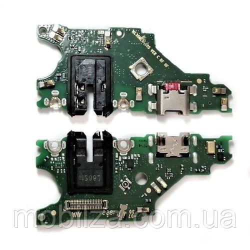 Нижня плата  Huawei P smart Plus Orig (конектор зарядки, мікрофон)