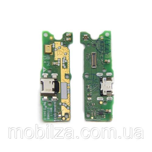 Нижня плата  Huawei Y5 2018 (конектор зарядки, мікрофон) Origina