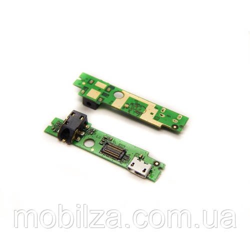 Нижня плата Lenovo A2107 (конектор заряджання)