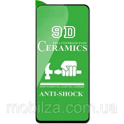 (Укр) Скло захисне CERAMiCS 9D для Xiaomi Redmi Note 10 Pro- чорний