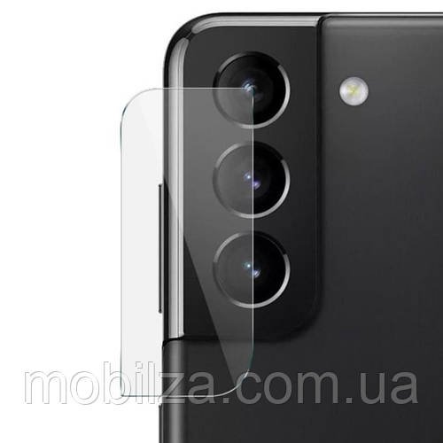 (Укр) Гнучку захисне скло на камеру для Samsung S21 Plus-прозор