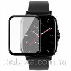 (Укр) Скло захисне PET + PmmA для Xiaomi Amazfit GTS 2e- чорний