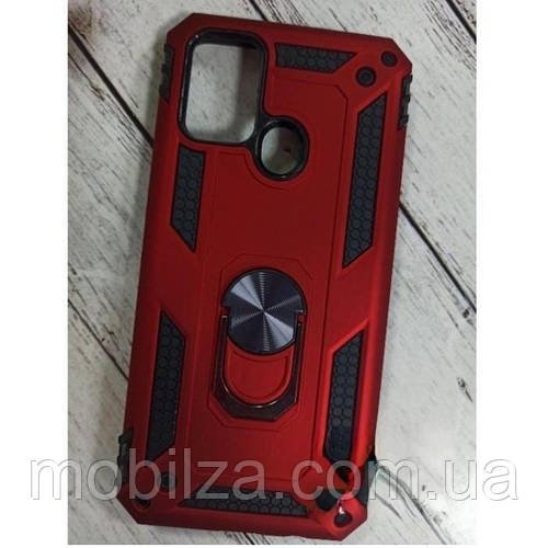 (Укр) Протиударний чохол Antishock для Samsung M31/M315- червоний