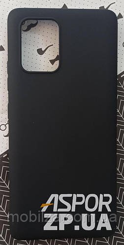 Чохол SMTT Soft Touch для Samsung S10 Lite 2020 в тех. упаковці- чорний