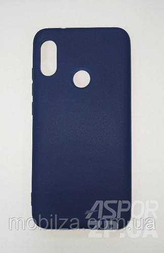 Чохол SMTT Soft Touch для Xiaomi Mi A2 Lite/Redmi 6 Pro- синій
