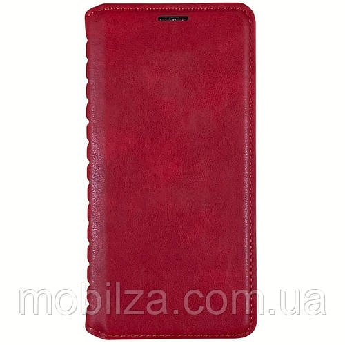 Чохол-книжка Leather Folio для Xiaomi Redmi Note 7- червоний