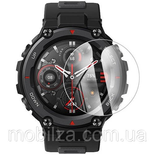 (Укр) Скло захисне PET + PmmA для Xiaomi Amazfit T-Rex Pro- прозорий