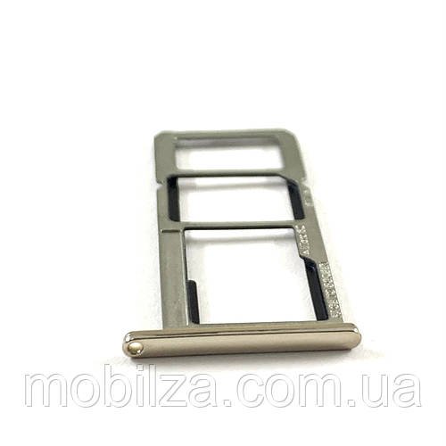 SIM лоток для Motorola Moto E5 Plus (XT1924) Gold