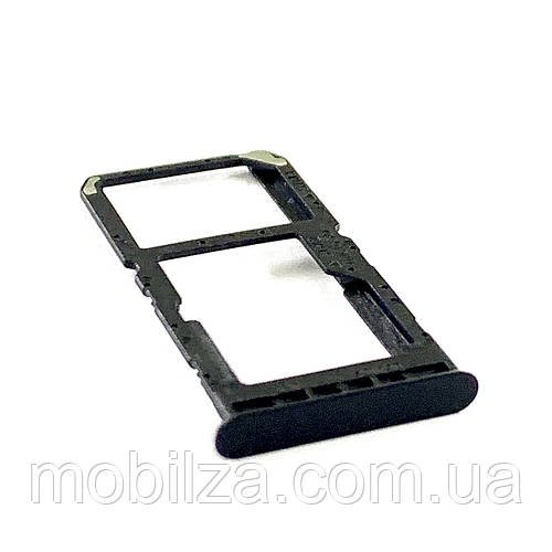 Утримувач (лоток) Сім карти Oppo A96 Black