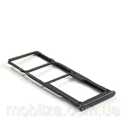 SIM лоток для Samsung M30s Black