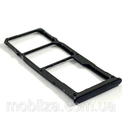 Утримувач (лоток) Сім карти Samsung M31 Black
