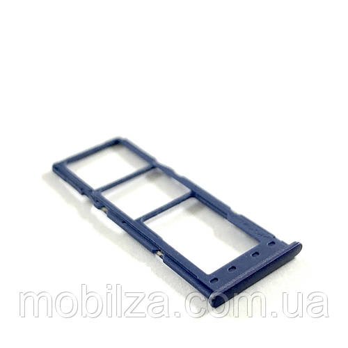 Утримувач (лоток) Сім карти Samsung M33 5G / M336 Blue