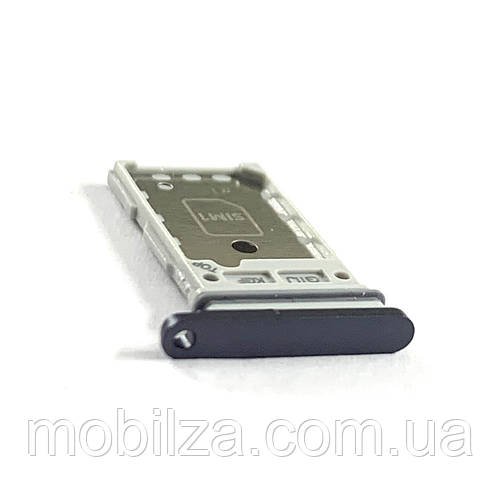 Утримувач (лоток) Сім карти Samsung S21 FE 5G / G990 Graphite