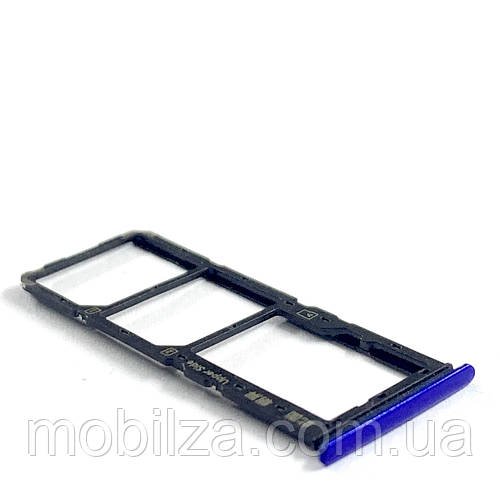 Утримувач (лоток) Сім карти Vivo Y91c (1820) Blue