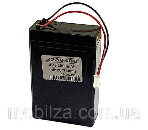 Акумулятор 4V / 2000mAh (48*20*74mm)