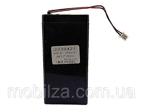 Акумулятор 4V / 2500mAh (50*22*101mm)