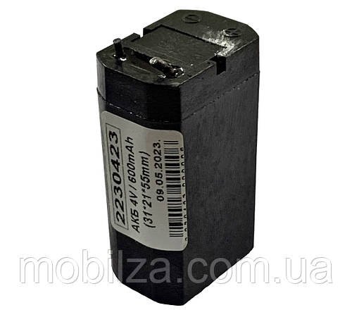 Акумулятор 4V / 600mAh (31*21*55mm)