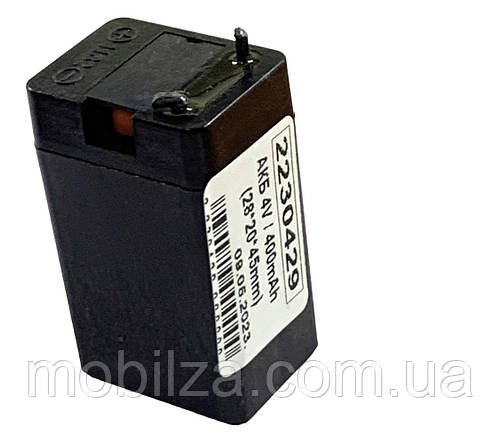 Акумулятор 4V / 400mAh (28*20*45mm)
