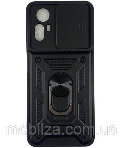 (Укр) Протиударний чохол Camshield Serge Ring для Xiaomi Redmi Note 12S- чорний