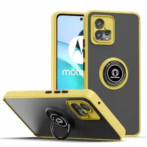 Захисний чохол MatteLuxe Motorola G72 (з кільцем) Yellow