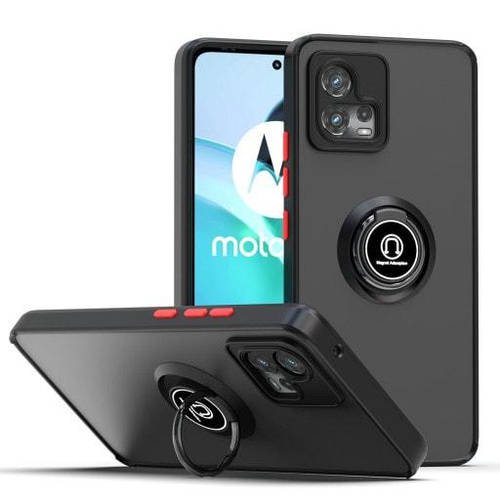 Захисний чохол MatteLuxe Motorola G72 (з кільцем) Black