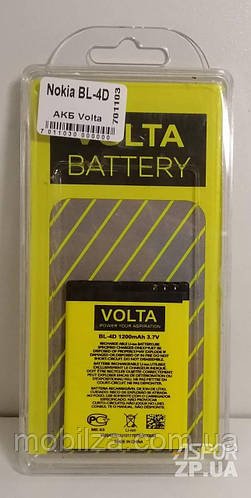 (Укр) Акумулятор Volta ( High Quality) для Nokia BL-4D