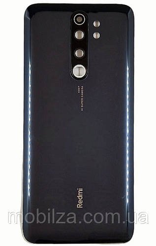 Задня кришка для Xiaomi Redmi Note 8 Pro (зі склом камери) Black