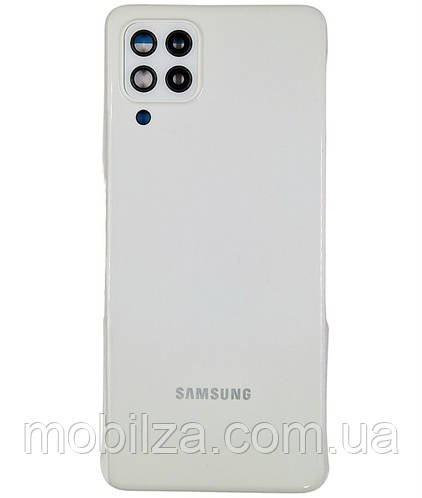 Задня кришка корпусу Samsung A22 4G / A225 (зі склом камери) White