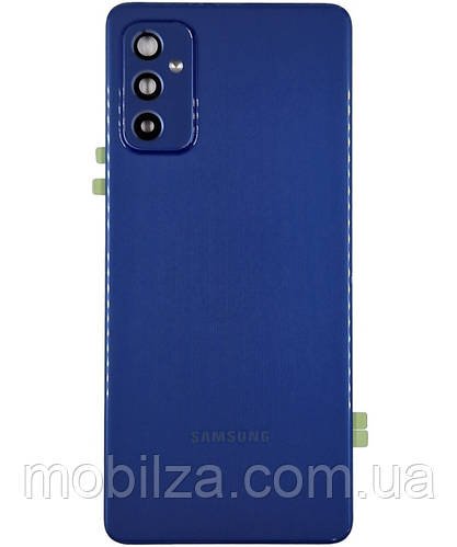 Задня кришка корпусу Samsung M52 5G / M526 (зі склом камери) Blue