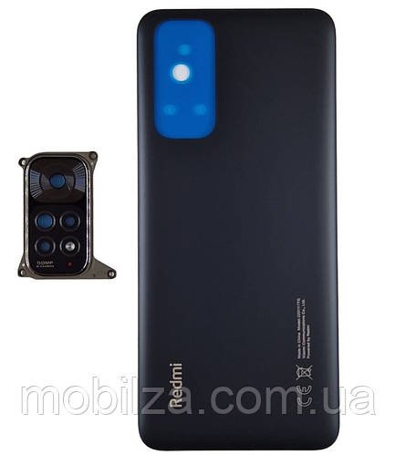 Задня кришка корпусу Xiaomi Redmi Note 11 4G (зі склом камери) Graphite Gray
