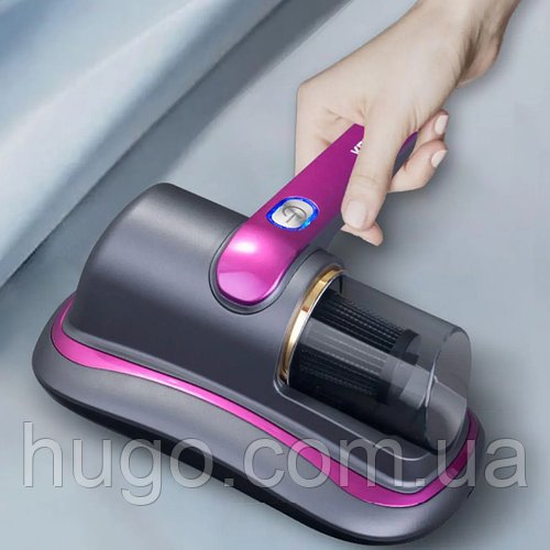 Ручний пилосос для видалення пилових кліщів, 250 мл, з USB, Konka 816, Фіолетовий / Бездротовий пилосос